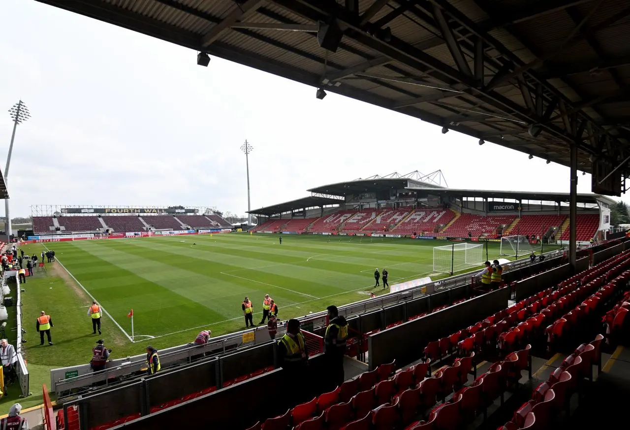 Wrexham v Stockport County – Sky Bet League One – SToK Racecourse