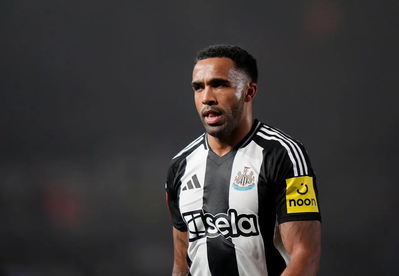 Callum Wilson during a Newcastle match