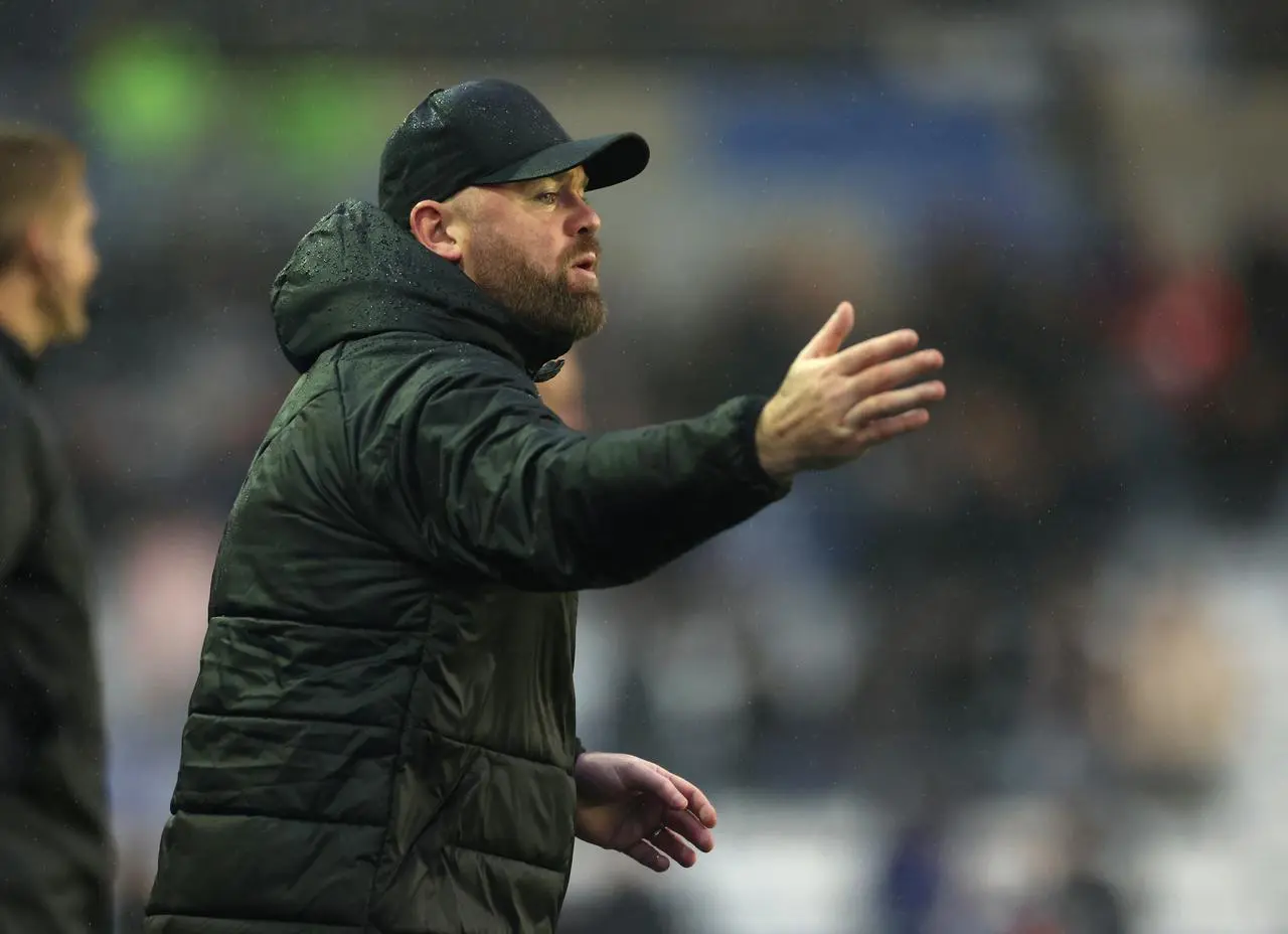 Birmingham manager Wayne Rooney during the home Sky Bet Championship match against Ipswich