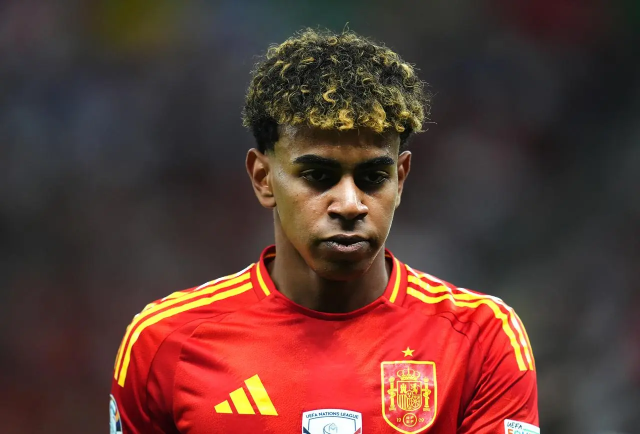 Spain superstar Lamine Yamal