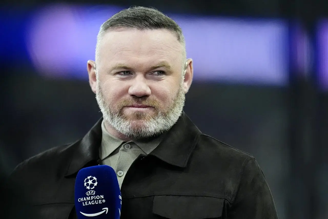Pundit and former Manchester United player Wayne Rooney 