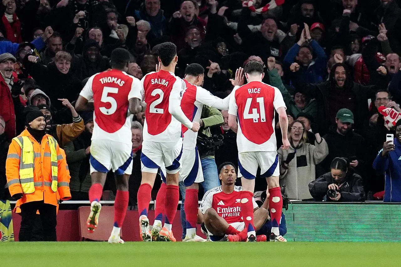 Myles Lewis-Skelly mocked Erling Haaland's celebration in last season's fixture at the Emirates 
