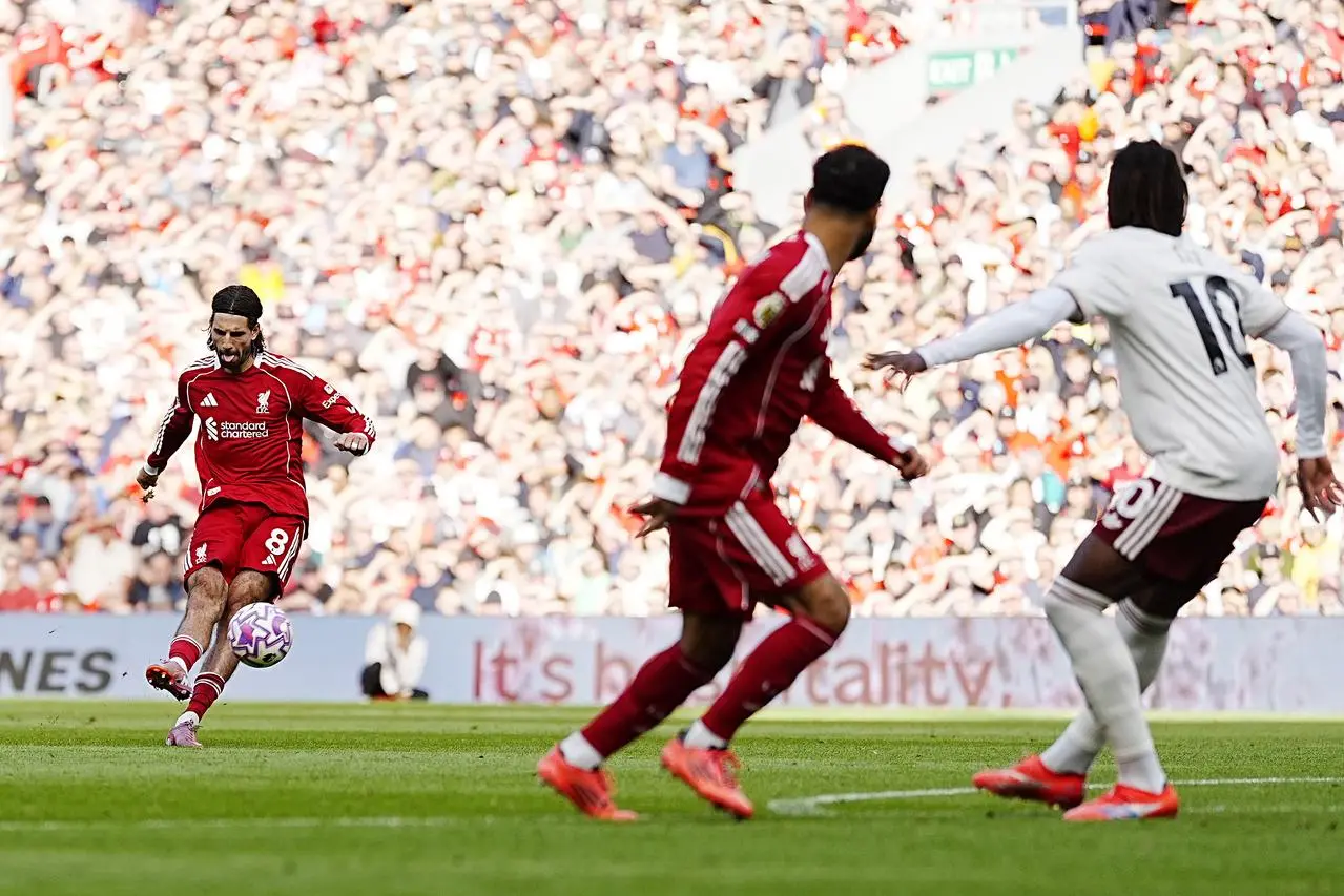 Dominik Szoboszlai scored Liverpool's stunning winner against Arsenal on Sunday