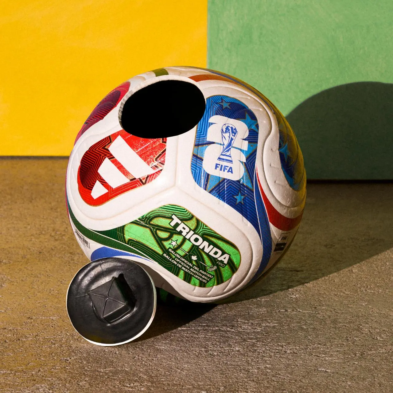 The Trionda ball includes the latest connected ball technology