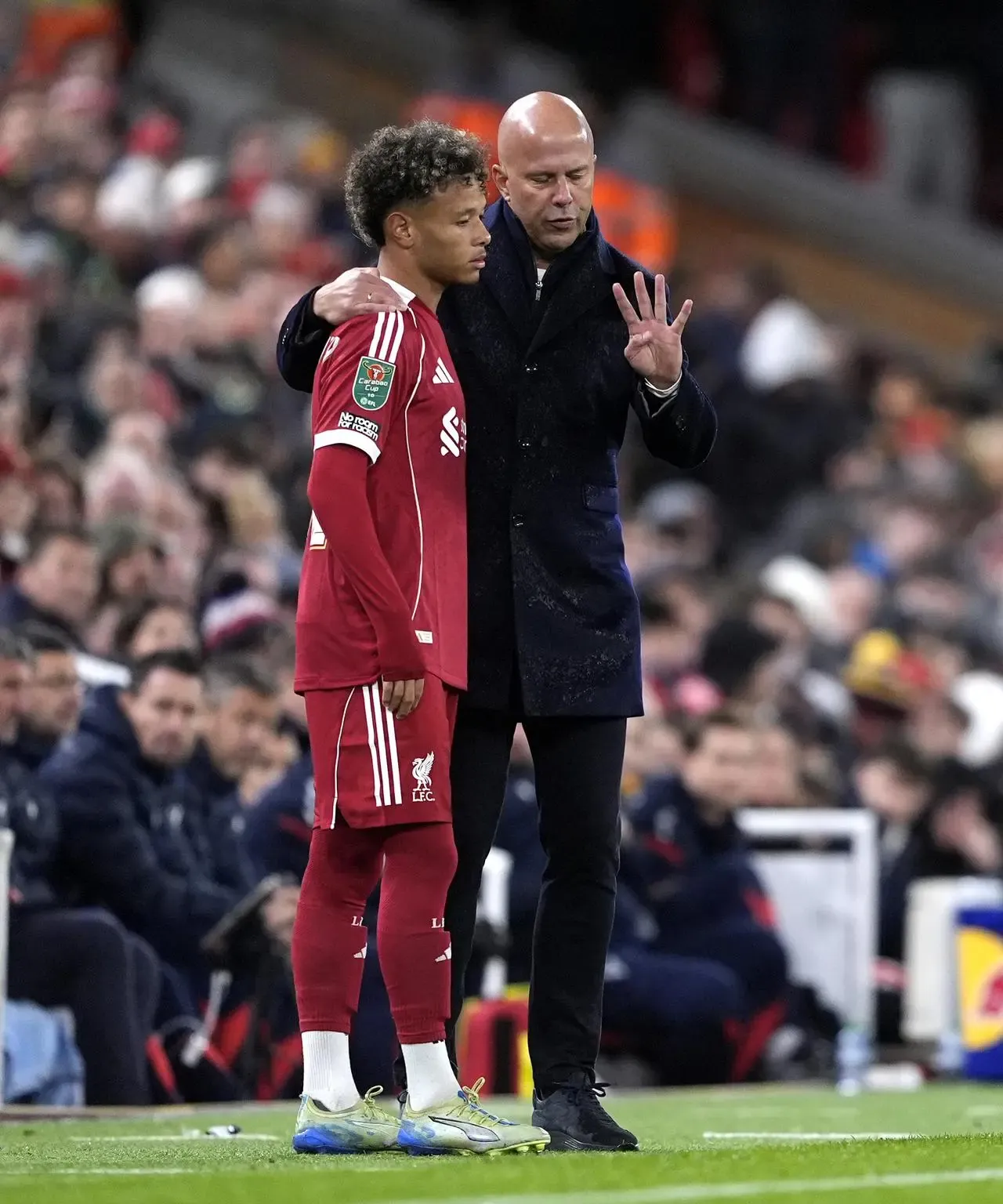 Liverpool v Crystal Palace – Carabao Cup – Fourth Round – Anfield