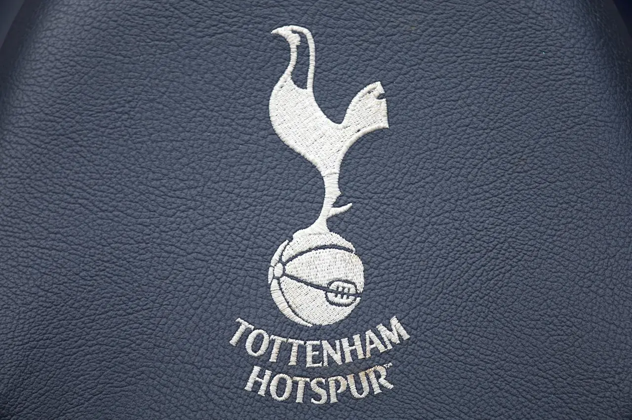 General view of the Tottenham badge