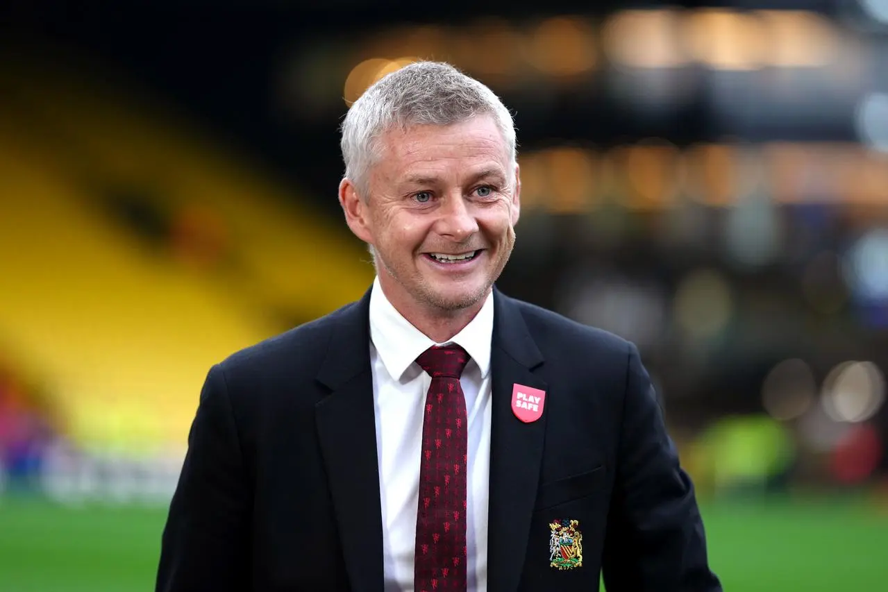 Ole Gunnar Solskjaer at Vicarage Road