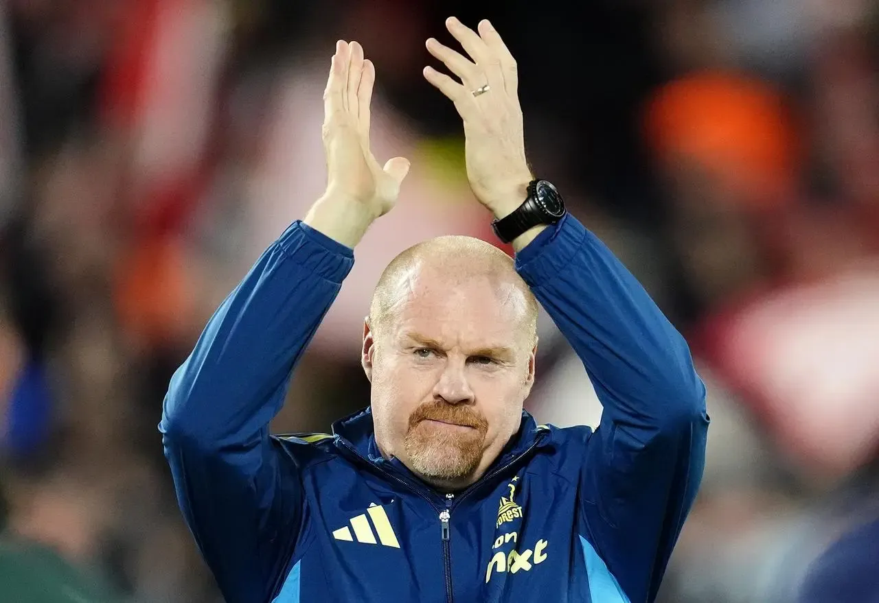 Nottingham Forest manager Sean Dyche before a Europa League match at the City Ground