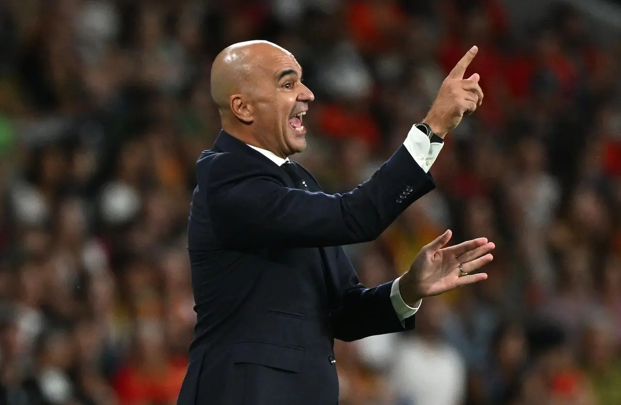 Portugal head coach Roberto Martinez reacts on the touchline