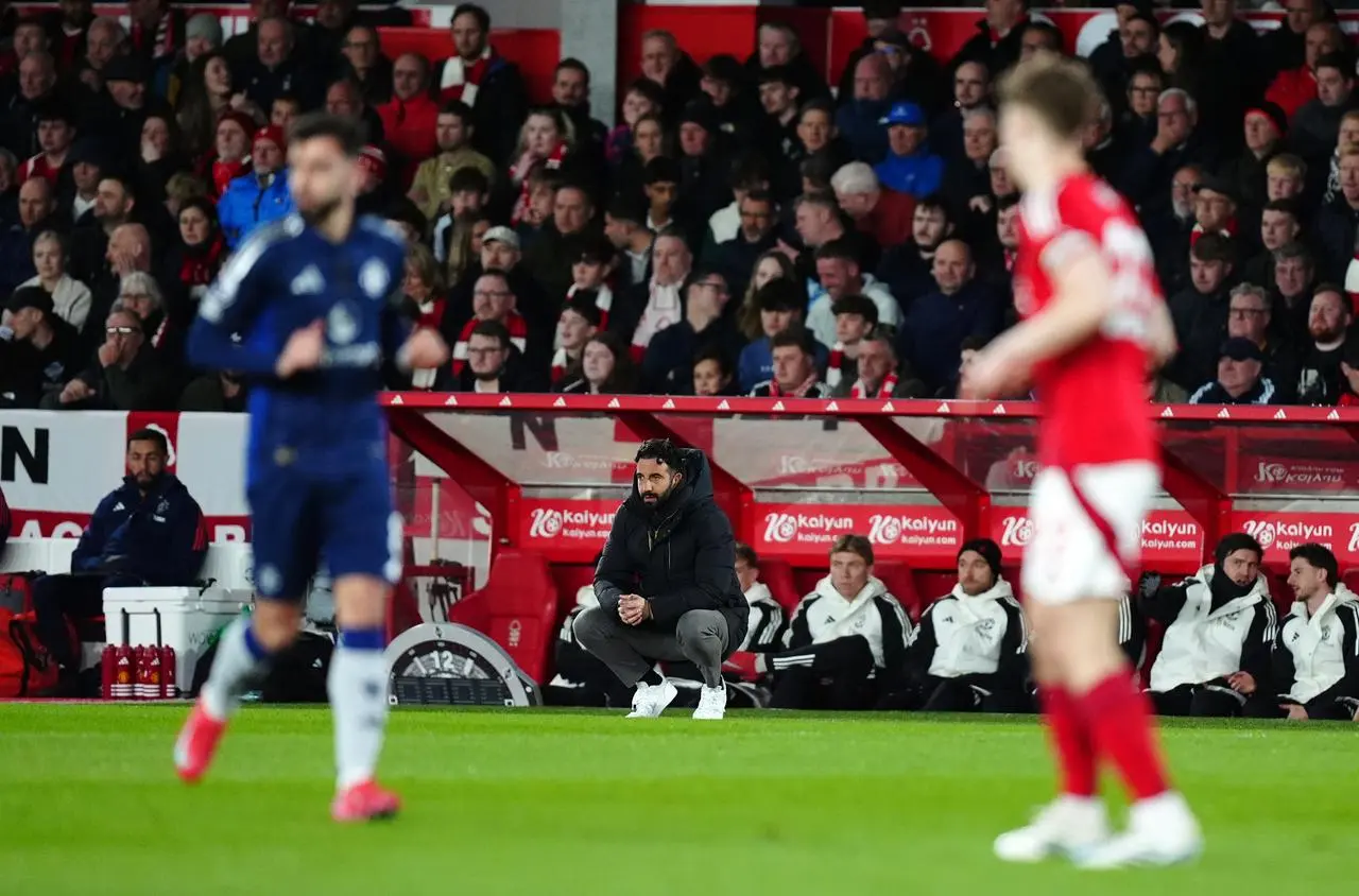 Ruben Amorim oversaw a 1-0 loss on his only previous trip to the City Ground in April