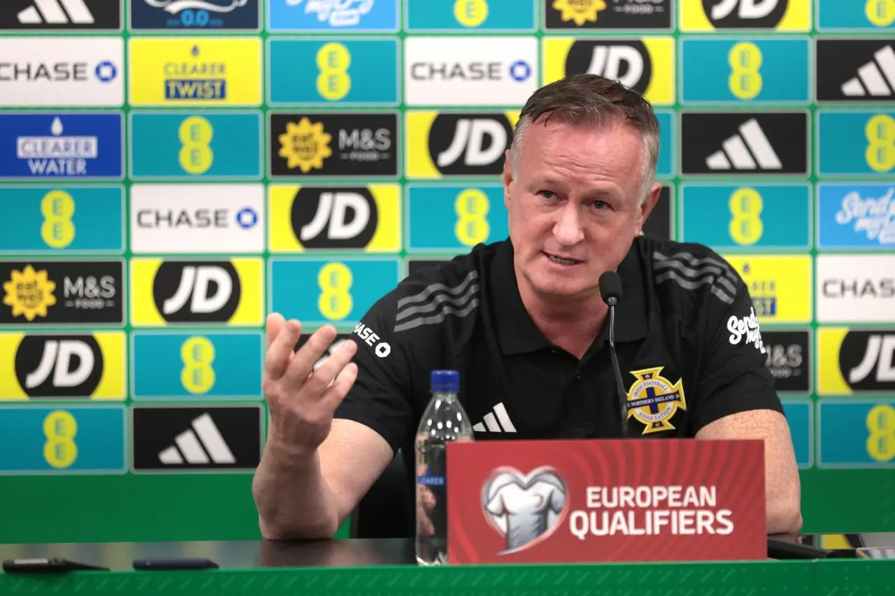 Northern Ireland Training and Press Conference – Clearer Twist National Stadium at Windsor Park – Thursday October 9th