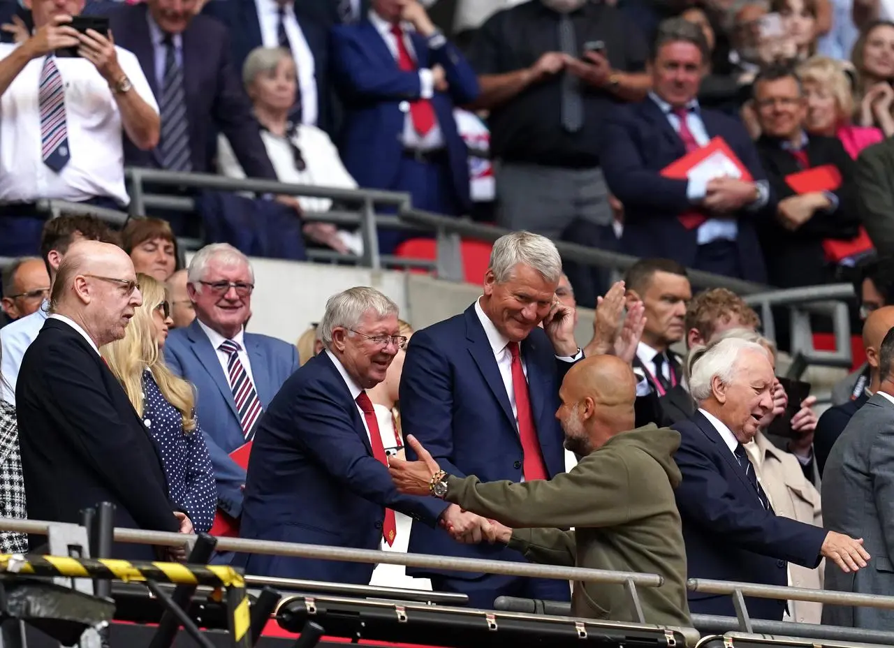 Guardiola and Ferguson