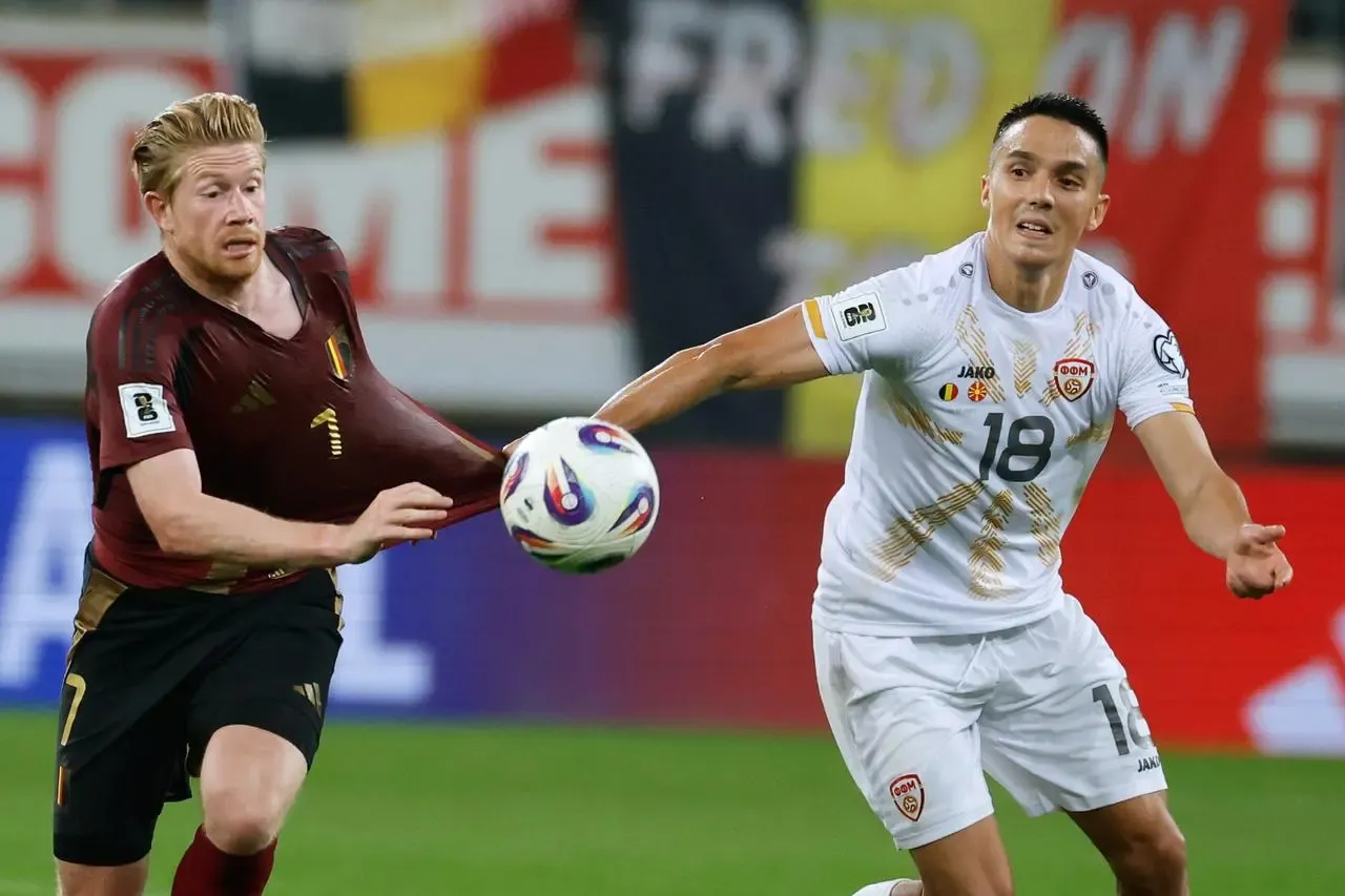 Belgium North Macedonia WCup Soccer