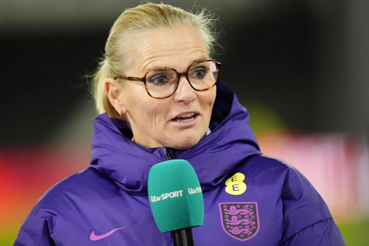 England head coach Sarina Wiegman