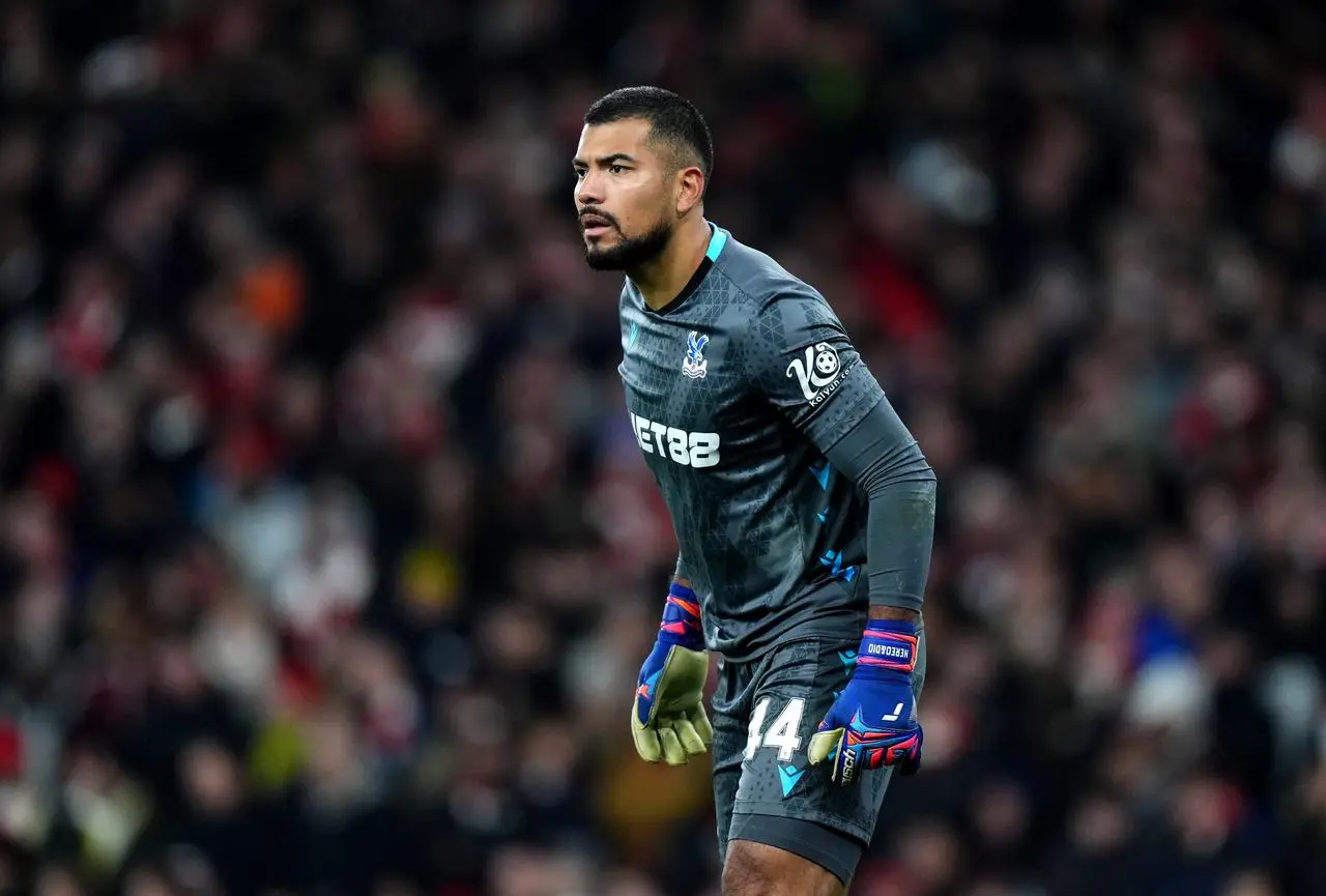 Crystal Palace goalkeeper Walter Benitez during the Carabao Cup tie against Arsenal