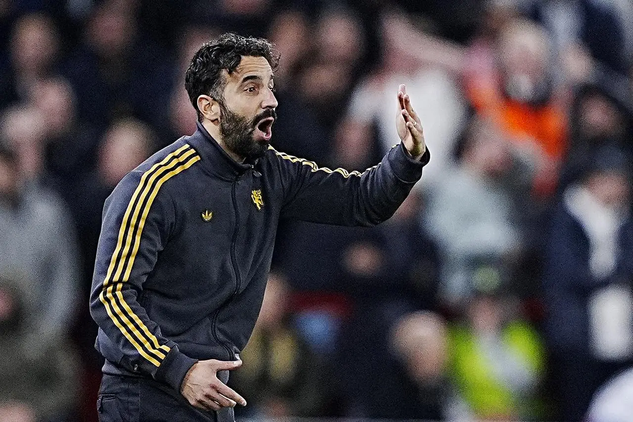 Manchester United boss Ruben Amorim