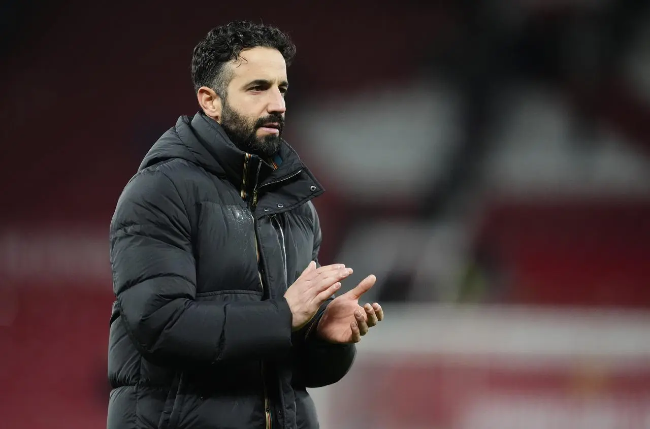 Manchester United boss Ruben Amorim