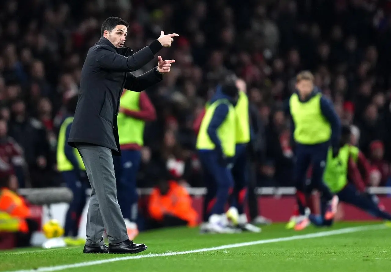 Arsenal manager Mikel Arteta 