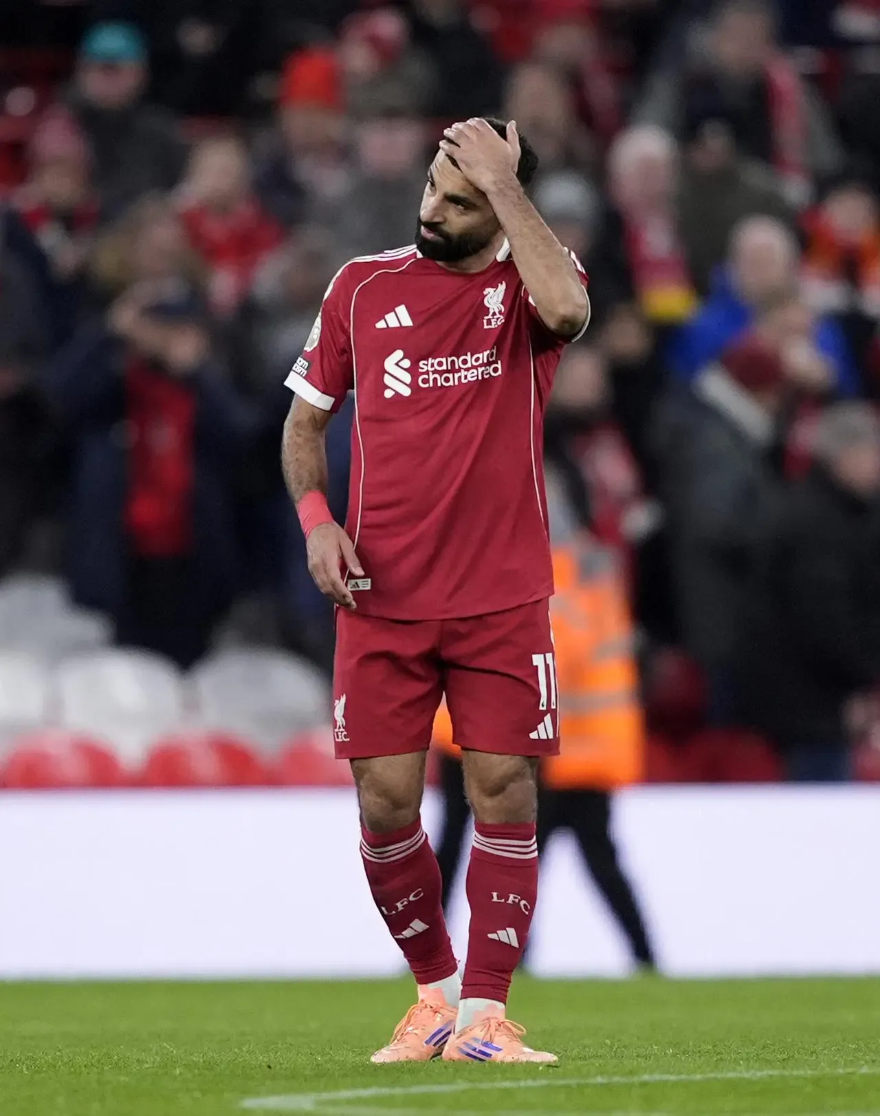 Mohamed Salah has not scored for Liverpool since November 1