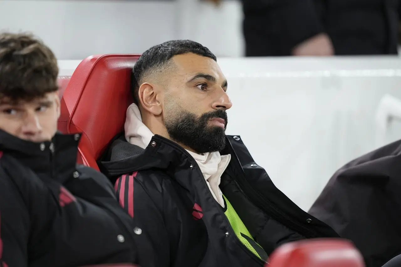Mohamed Salah has been named on the bench for Liverpool's last three matches
