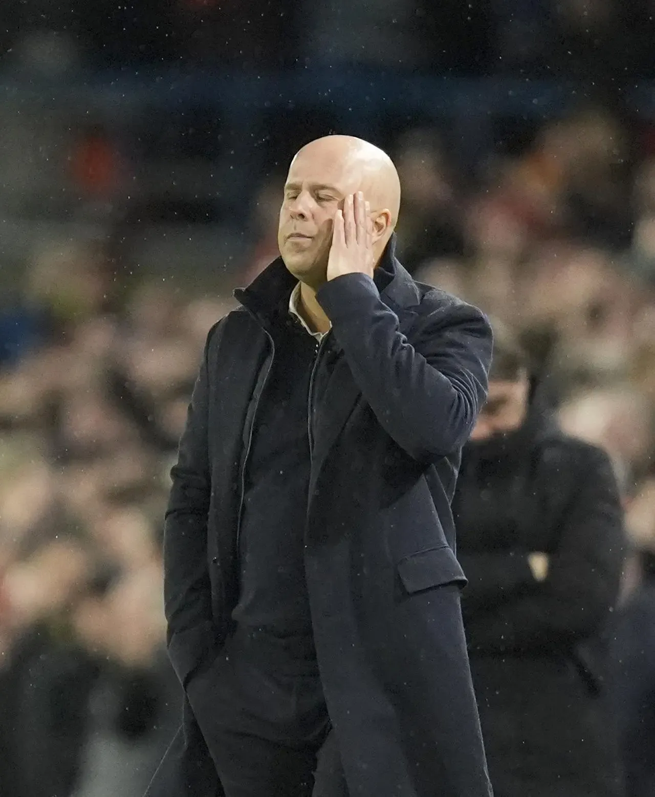 Salah said his relationship with Arne Slot had broken down