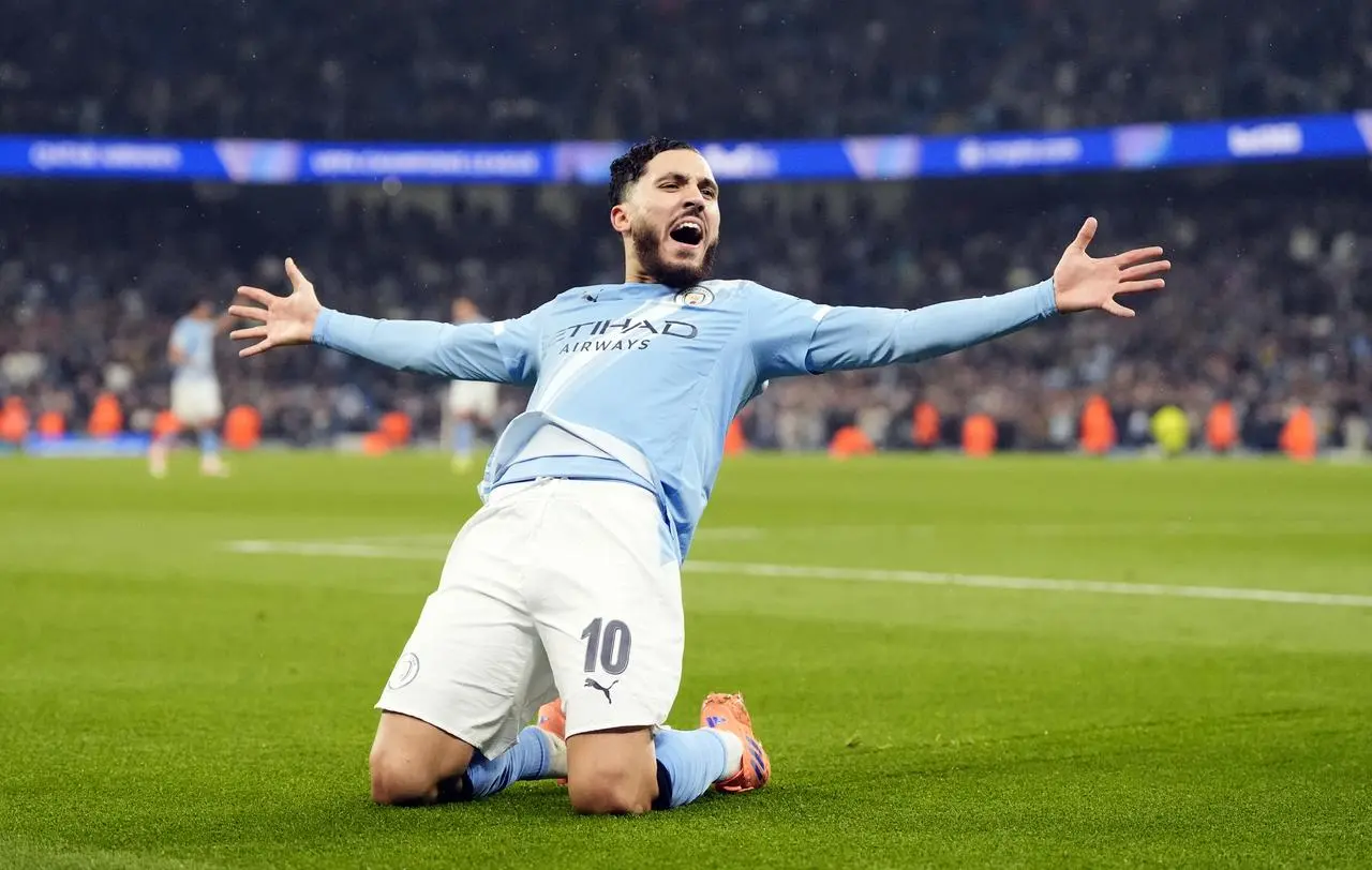 Manchester City forward Rayan Cherki