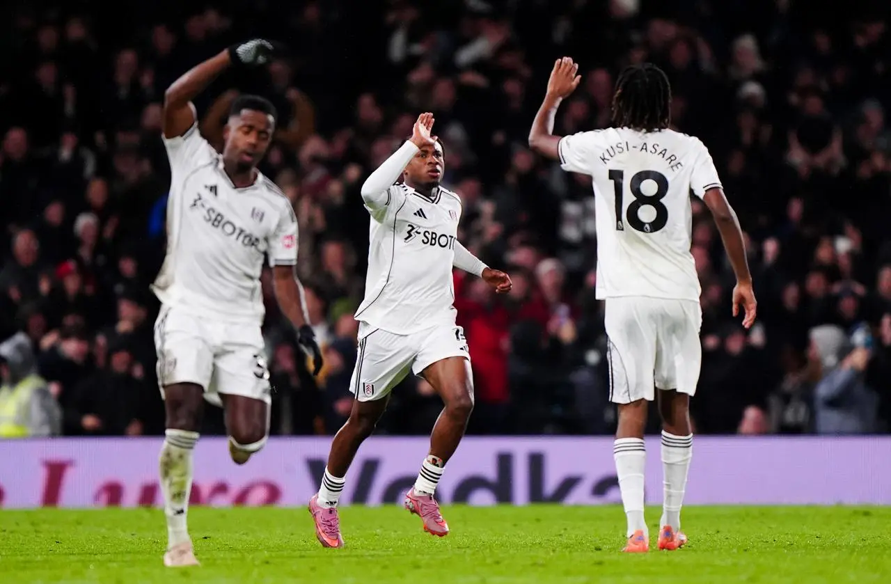 Fulham celebrate