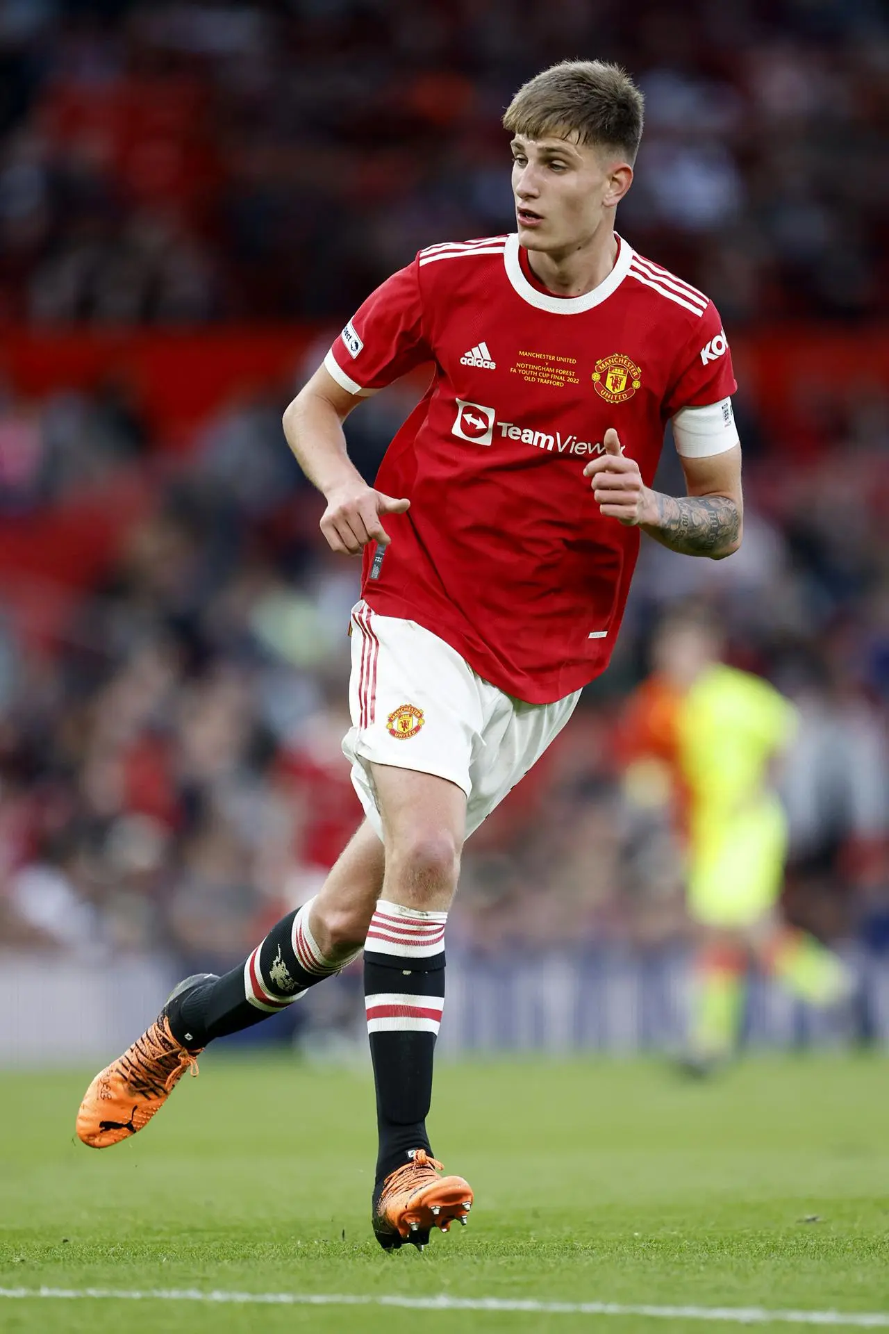 Rhys Bennett skippered United to FA Youth Cup glory 