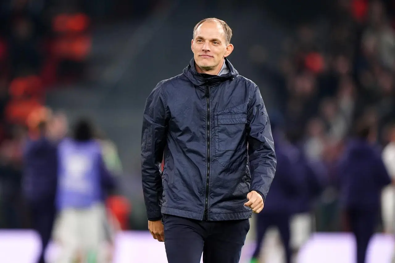 Thomas Tuchel at the Albania v England World Cup qualifier