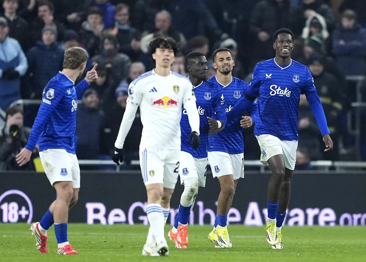 Thierno Barry, right, celebrates his equaliser 