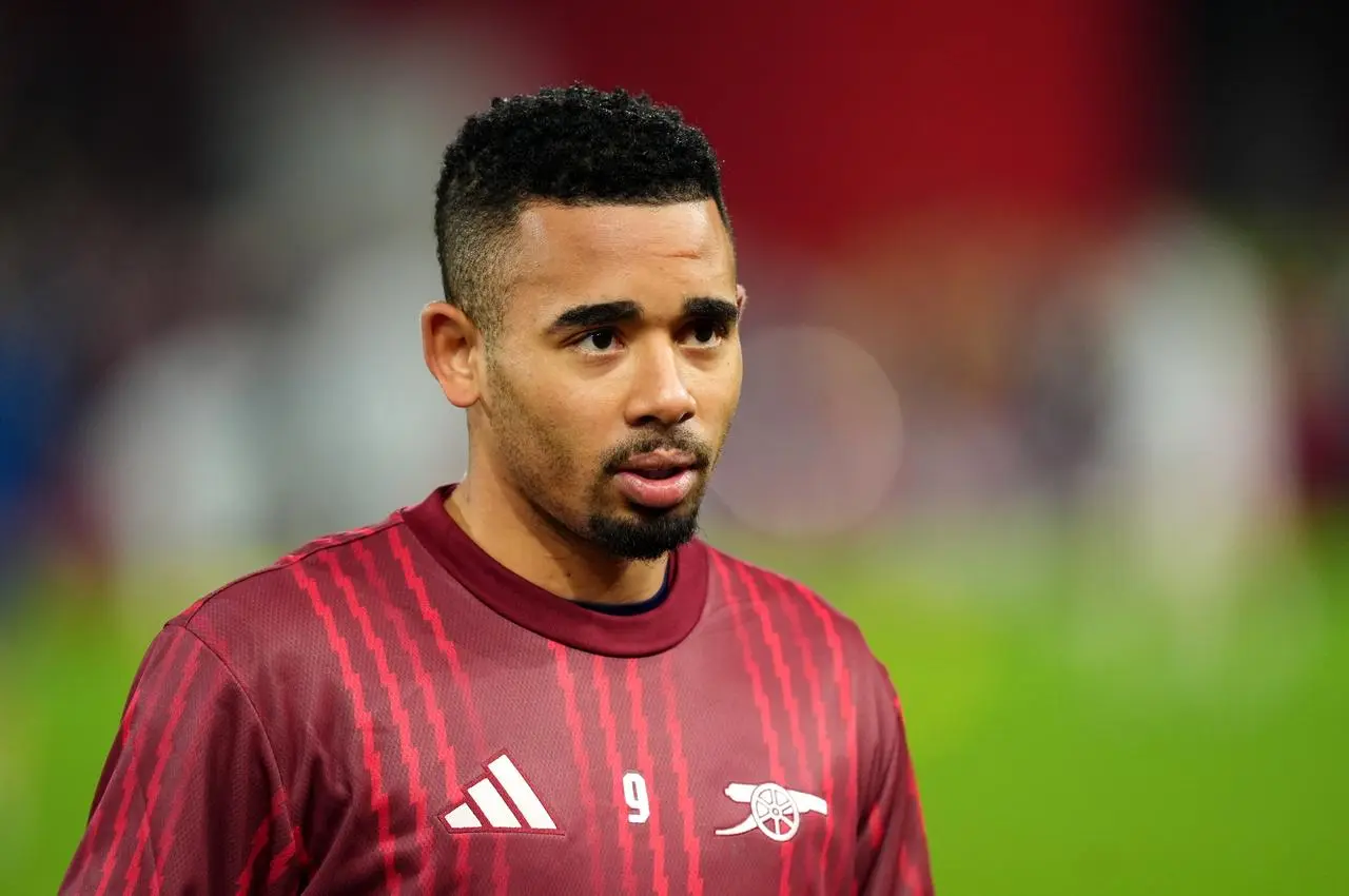 Gabriel Jesus has only recently returned from a long injury lay-off