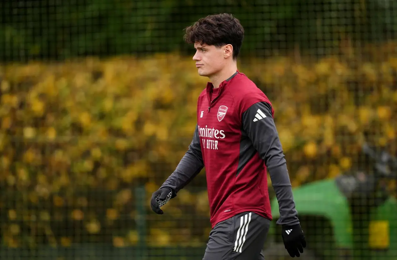 Christian Norgaard in training