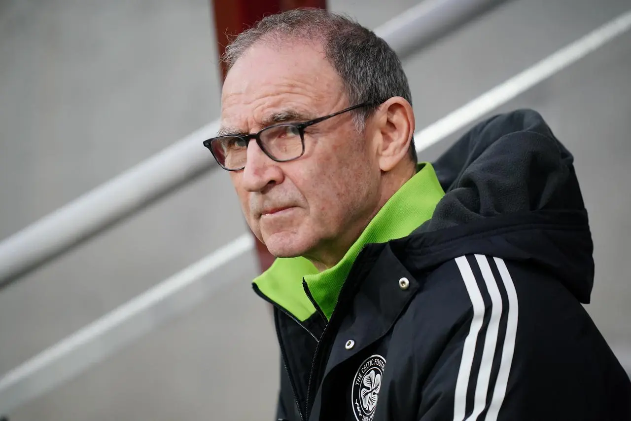 Martin O'Neill in the dugout
