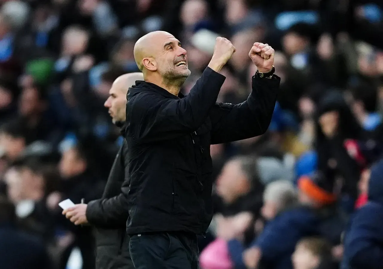 Manchester City manager Pep Guardiola had complaints
