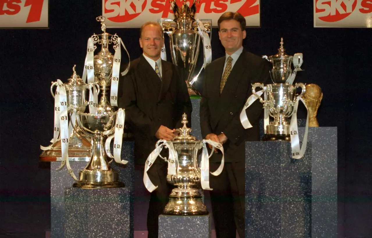 Keys and Gray were part of Sky's original Premier League presentation line-up