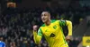 Striker Adam Idah scores the winning goal for Norwich against Everton