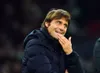 Tottenham manager Antonio Conte looks perplexed on the touchline