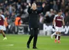 David Moyes applauds the West Ham faithful