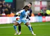 Ebere Eze in action for Crystal Palace versus Millwall in the FA Cup