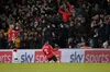 Southampton right-back Kyle Walker-Peters celebrates after scoring the opener against Man City