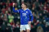 Marc Albrighton in FA Cup action for Leicester City