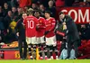 Marcus Rashford is substituted in the FA Cup tie against Aston Villa at Old Trafford