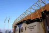 Molineaux Stadium has been damaged by fire