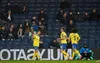 Neal Maupay celebrates scoring the extra-time winner for Brighton