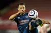 Central defender Pablo Mari in action for Arsenal