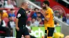 Diego Costa was sent off by Bobby Madley (John Walton/PA)