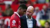 Manchester United manager Erik ten Hag likes what he sees from Marcus Rashford (PA)