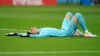 Iran goalkeeper Alireza Beiranvand was initially allowed to play on after a clash of heads with a team-mate (Mike Egerton/PA