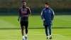 Arsenal manager Mikel Arteta (right) has revealed Bukayo Saka could play against FC Zurich (John Walton/PA)