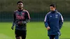 Bukayo Saka trained with Arsenal on Wednesday following an ankle injury (John Walton/PA)